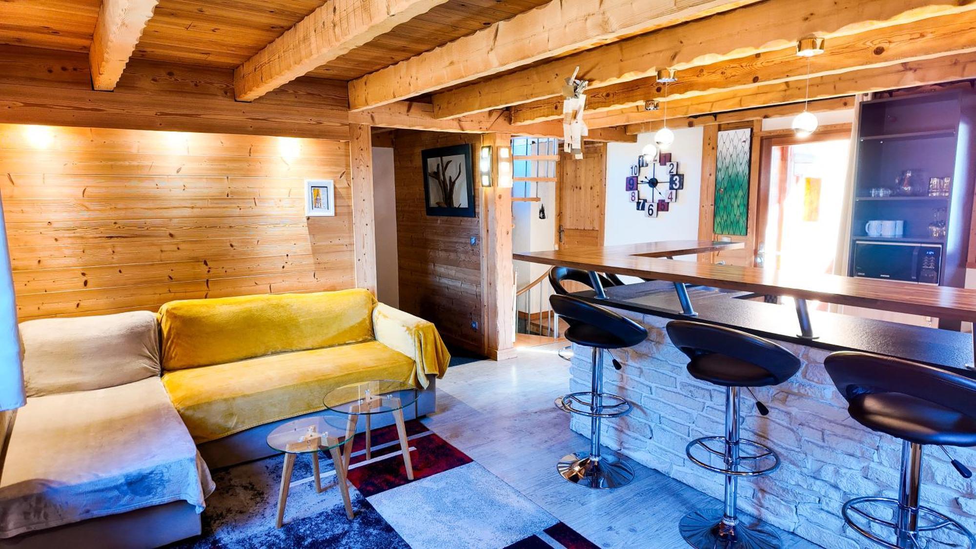 Le Grenier 1821 - Mini Chalet - Centre Village - Aravistour サン・ジャン・ド・シックス エクステリア 写真